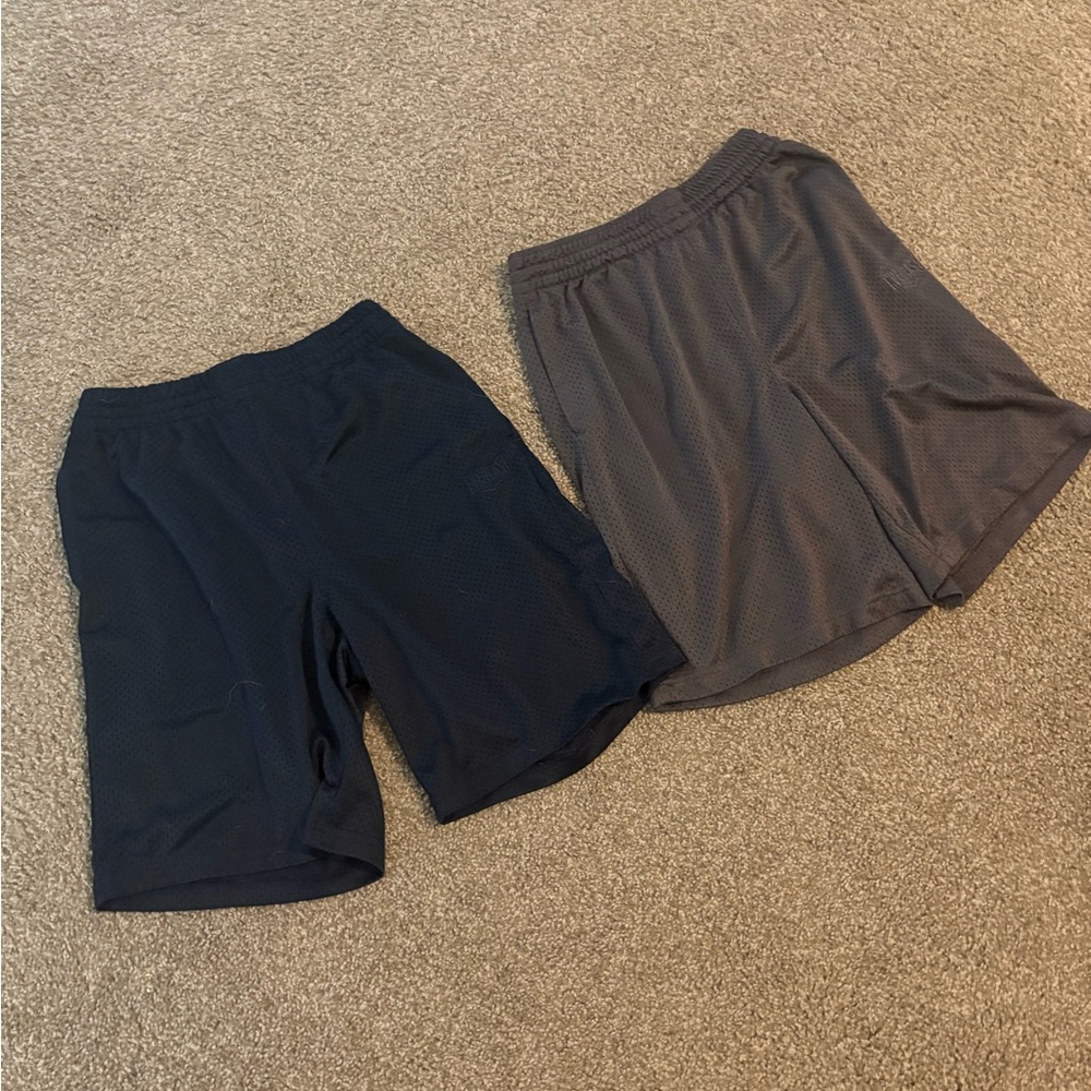 2/$9 Everlast Small Shorts Bundle - Navy and Gray